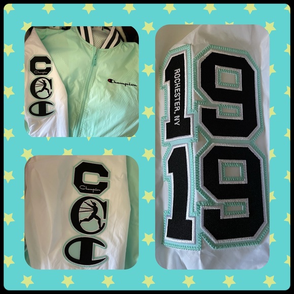 Champion Men’s Satin Baseball Jacket - Picture 4 of 6